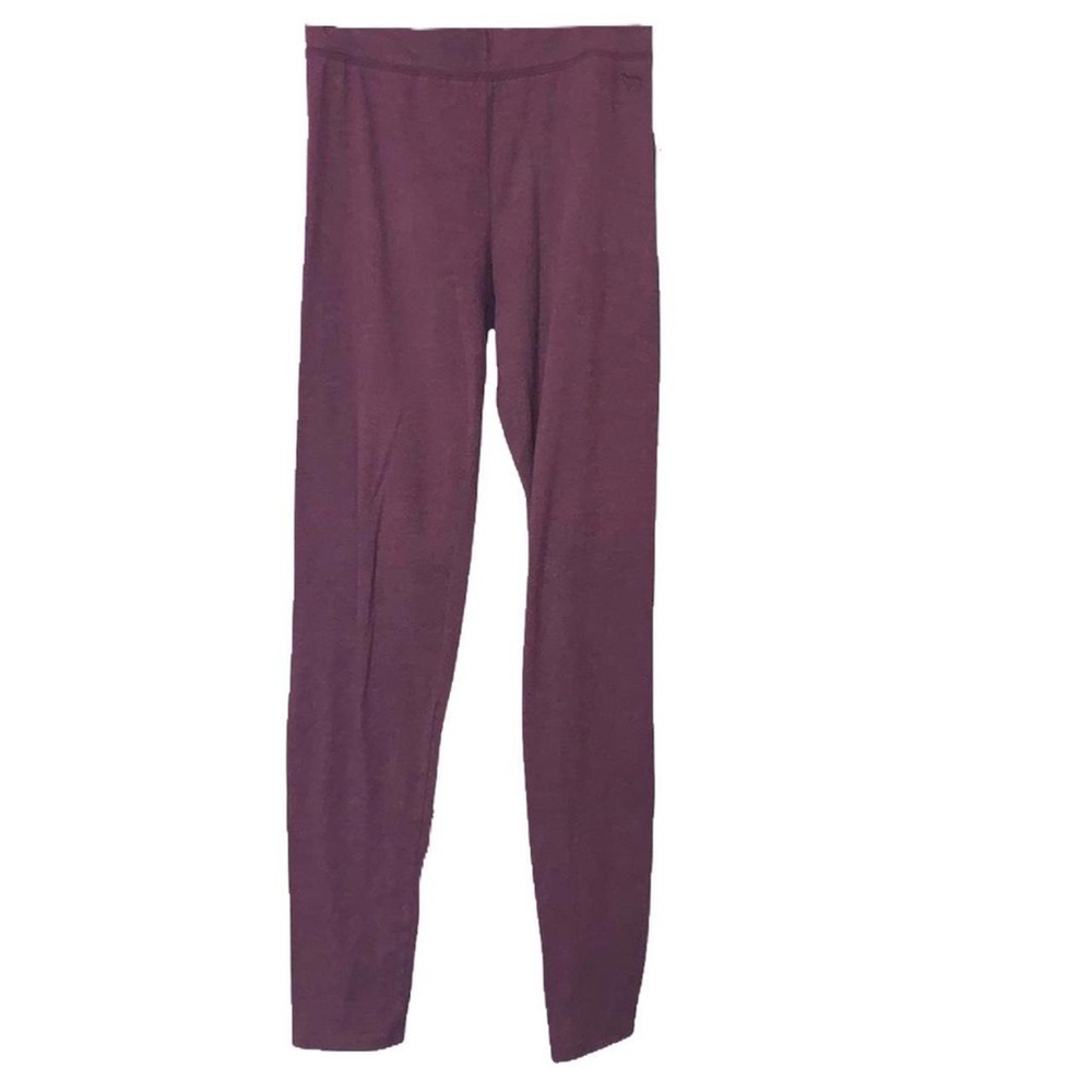 VICTORIAS SECRET EVERYDAY BURGUNDY LEGGINGS